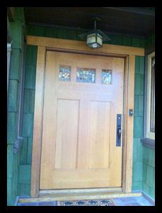 1911 Bungalow replicated replacement door