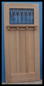 Classic Craftsman 1/3 Entry door