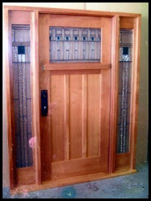 Classic Craftsman 1/3 Entry system with full length sidelites