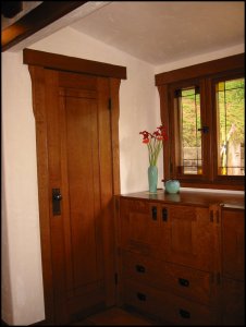 Craftsman single panel interior door