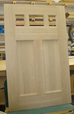 Replica replacement door for 1908 Bungalow